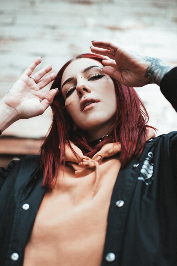 She wants to tell me something.